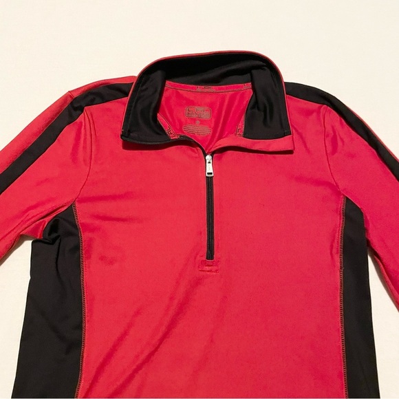 Ralph Lauren Woman's Size Small Top Active Wear Pullover Red Long Sleeve - Picture 2 of 16